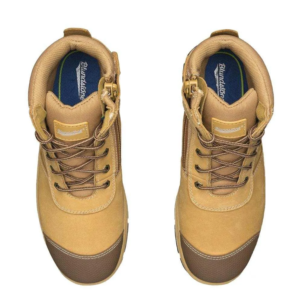 318 Unisex Zip Up Safety Boots