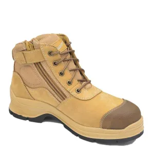 318 Unisex Zip Up Safety Boots