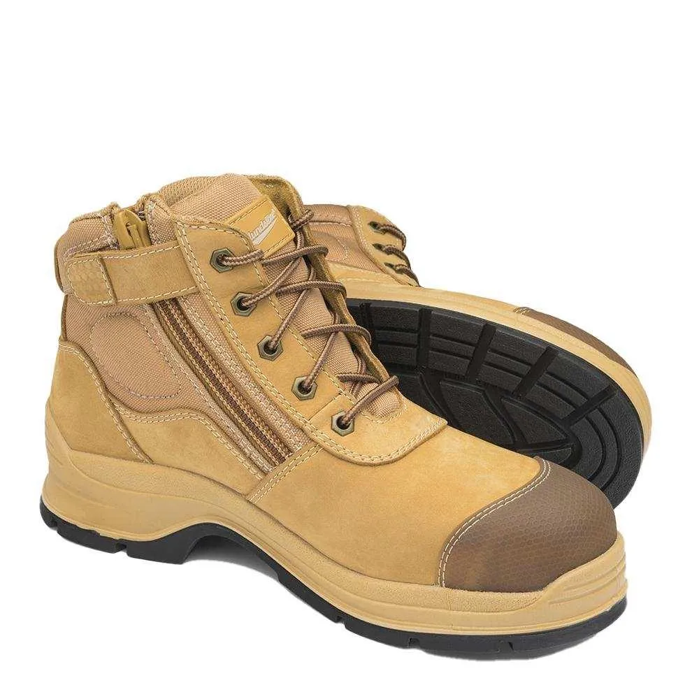 318 Unisex Zip Up Safety Boots