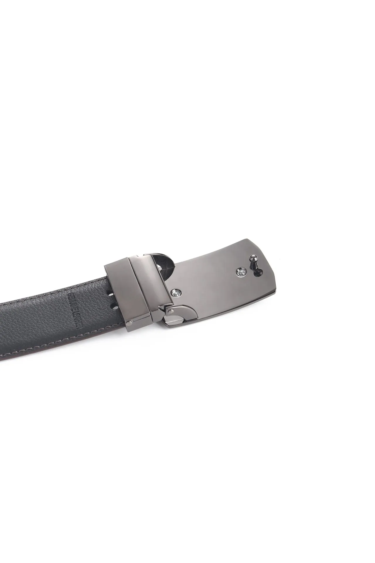 35mm Black Solid Square Buckle [Without Strap]