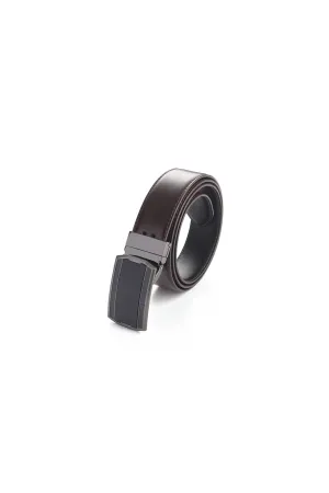 35mm Black Solid Square Buckle [Without Strap]