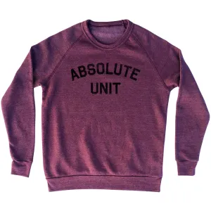 Absolute Unit Adult Tri-Blend Sweatshirt