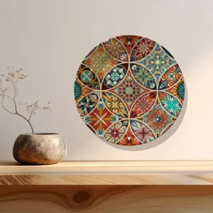 Abstract Mandalas Wall Plate