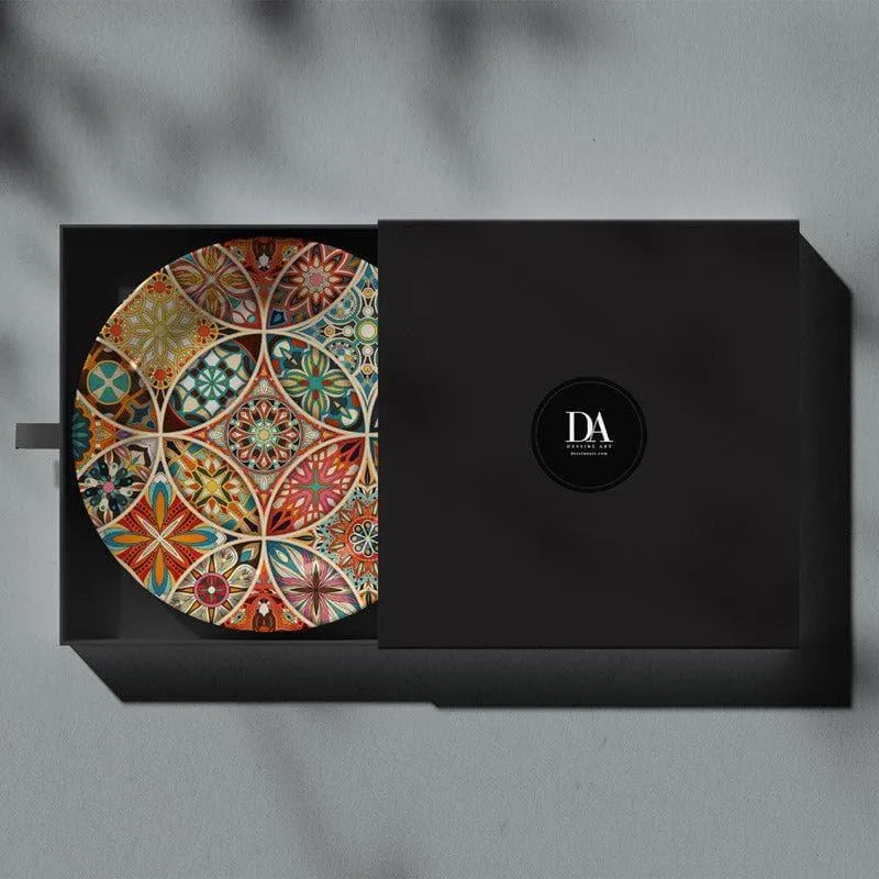 Abstract Mandalas Wall Plate