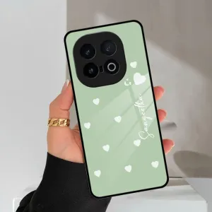 Be Loved Glossy Customised Metal Case Cover Mint Green For Vivo