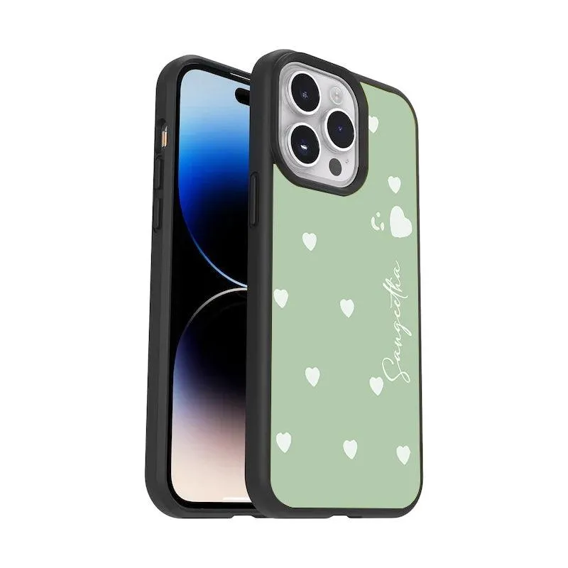 Be Loved Glossy Customised Metal Case Cover Mint Green For Vivo