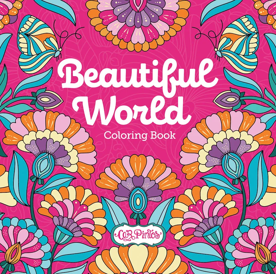 Beautiful World Colouring Book