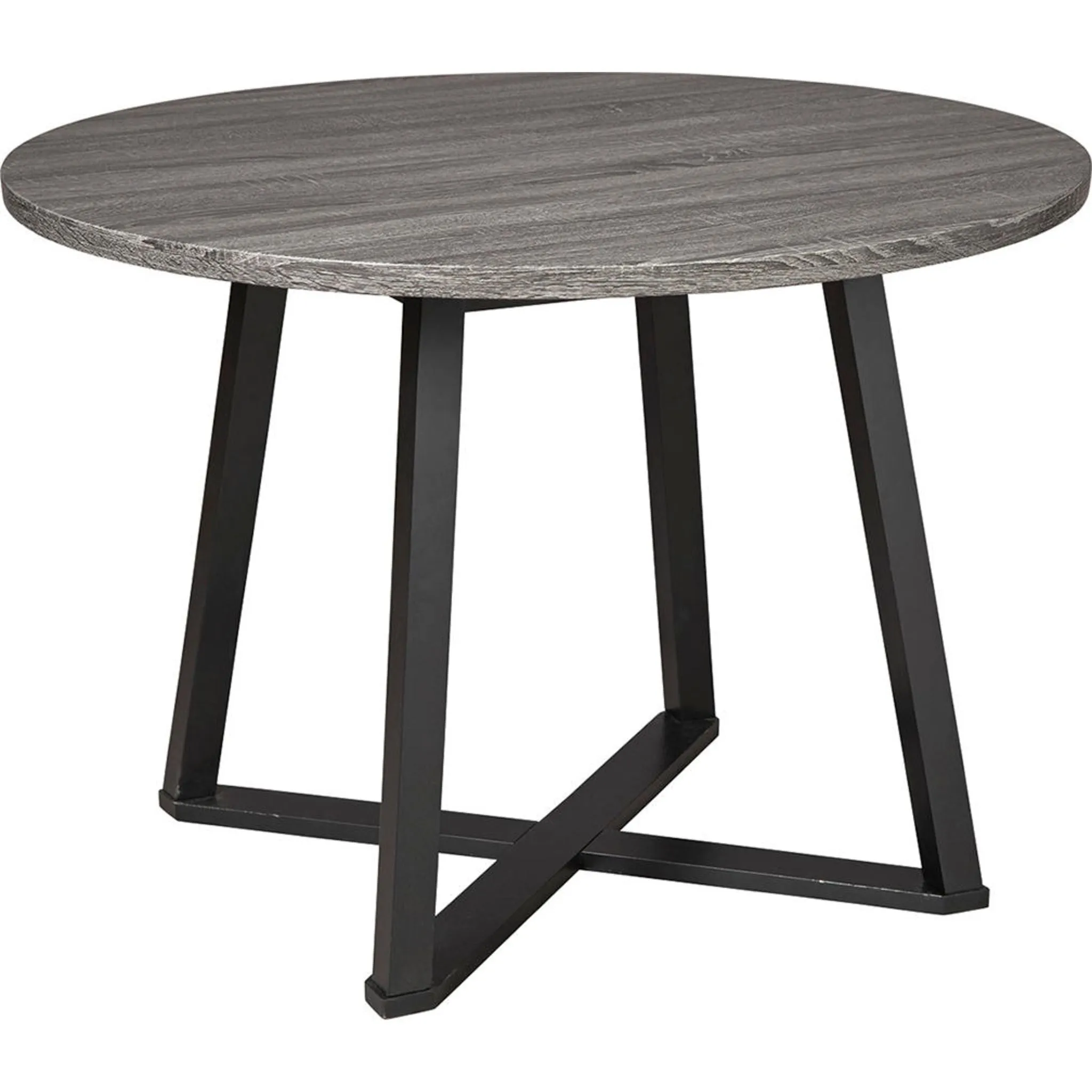 Centiar Dining Table - Gray/Black - (D372-16)