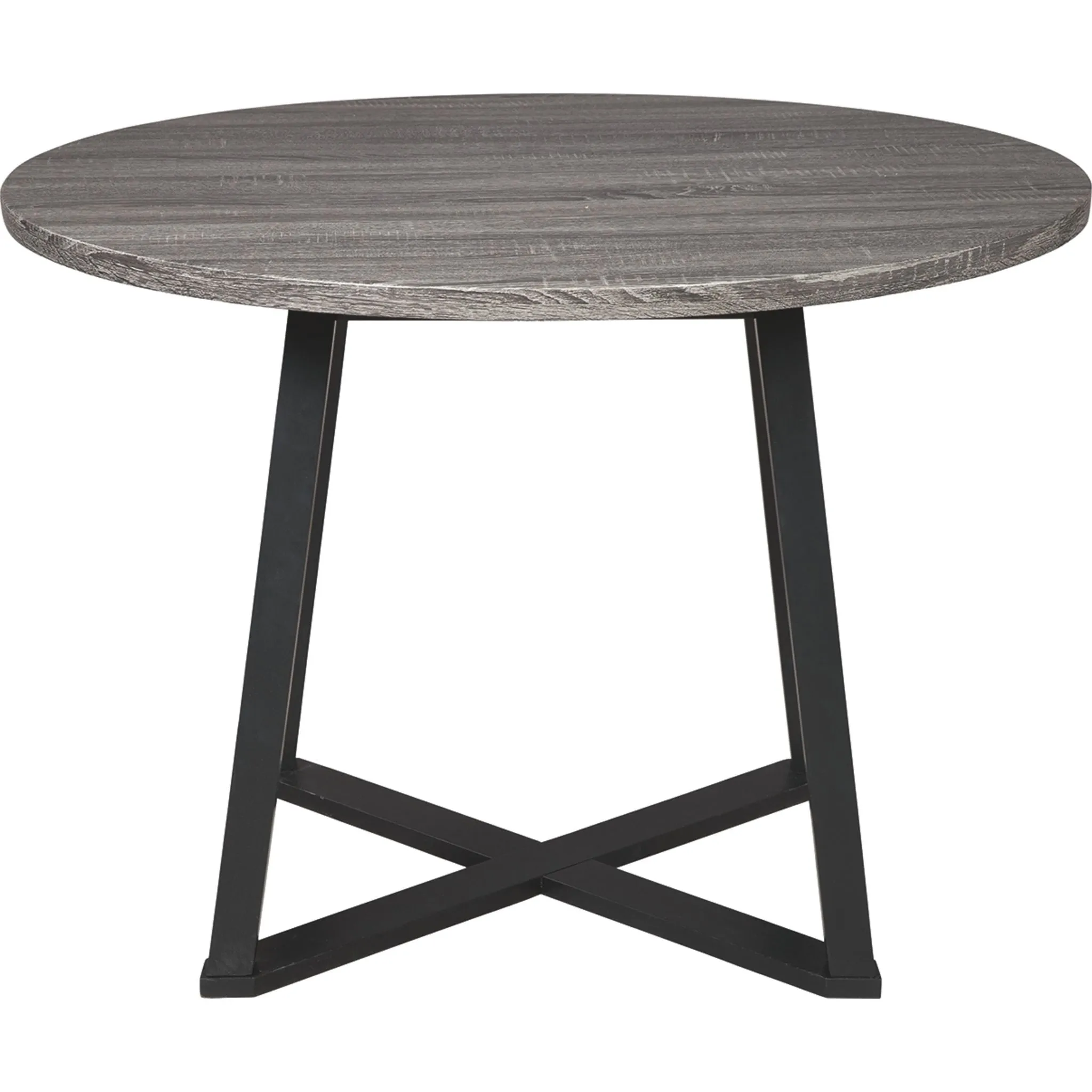 Centiar Dining Table - Gray/Black - (D372-16)