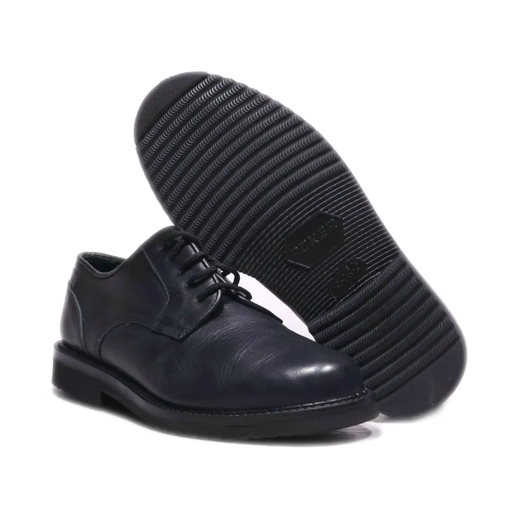 El Corte Ingles Lace Ups Leather Black Colour For Women