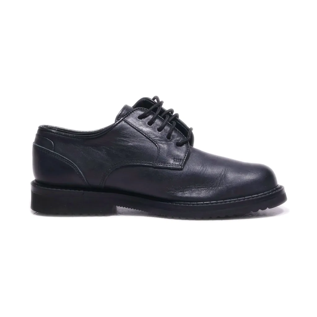 El Corte Ingles Lace Ups Leather Black Colour For Women