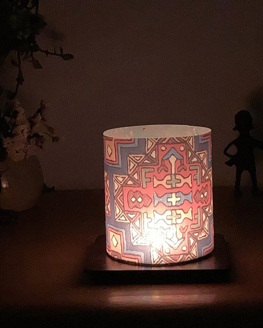 Ethereal Glow The Allure of Tea Light Lamp | 4 x 12 inches