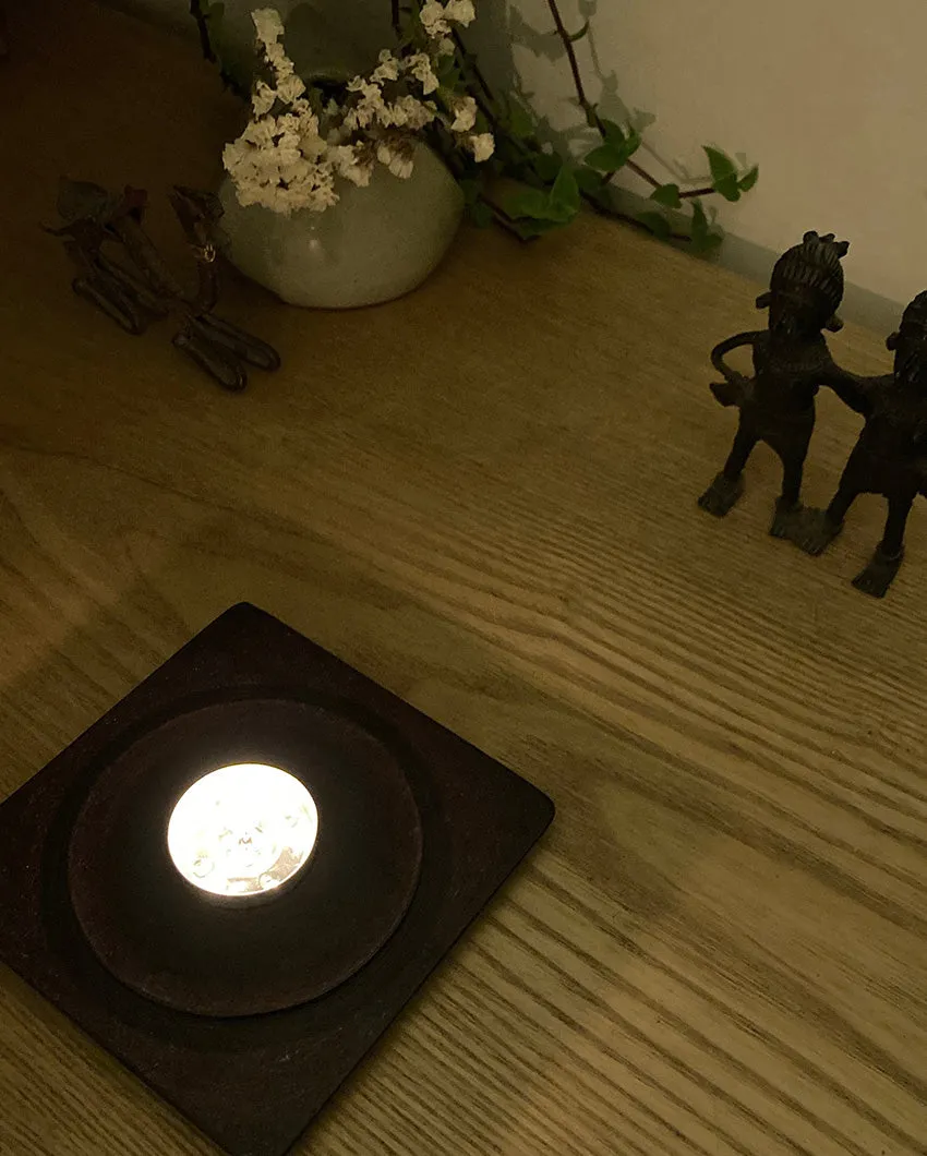 Ethereal Glow The Allure of Tea Light Lamp | 4 x 12 inches