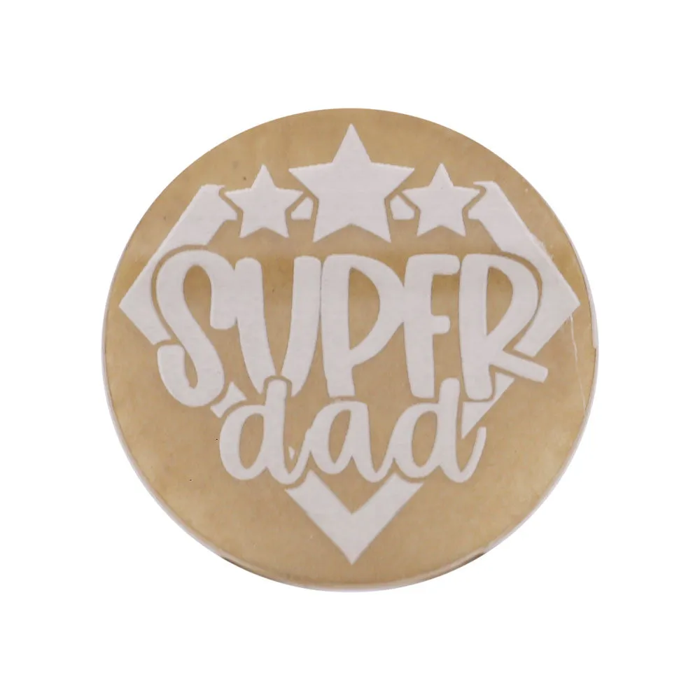 Father's Day Fondant Decorating Stamp Plastic