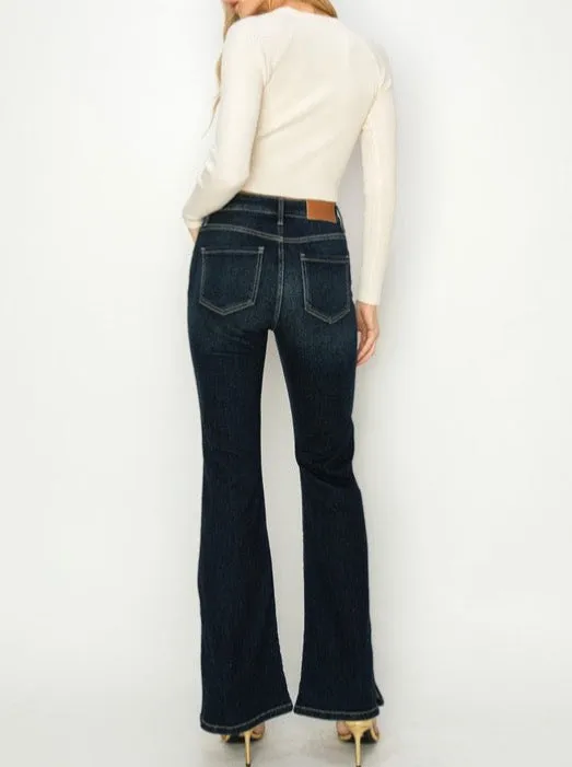 High Rise Sandra Flare Jeans