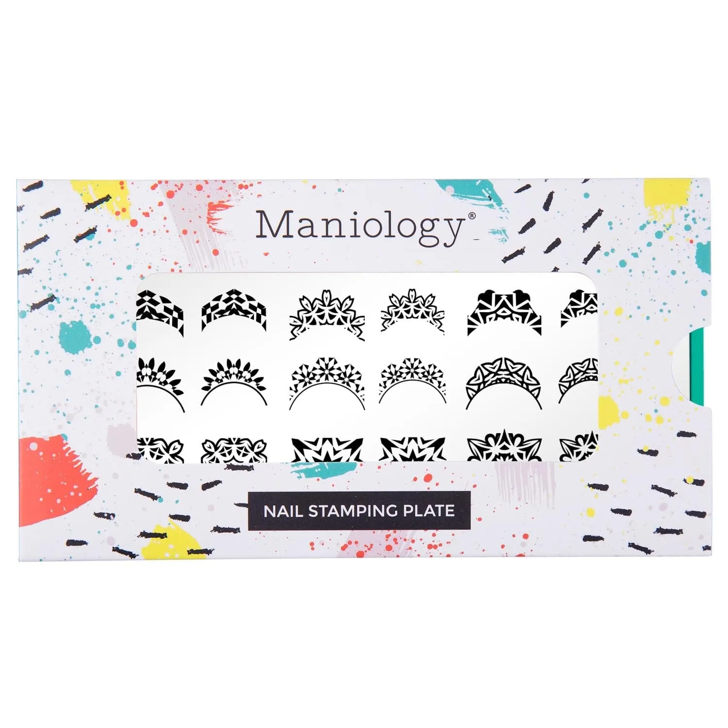 Kaleidoscope French (M461) - Nail Stamping Plate