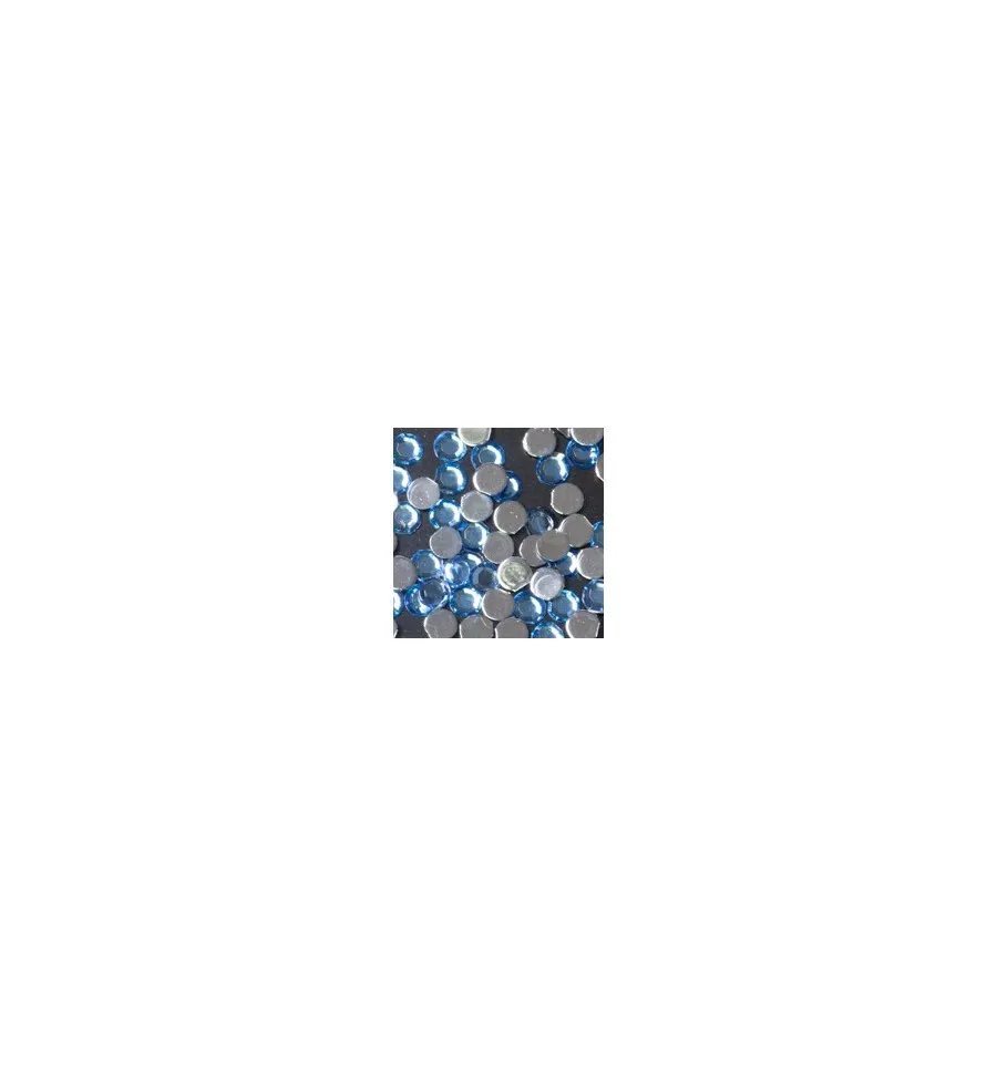 Magnetic Rhinestone L/Blue Large 100 pcs