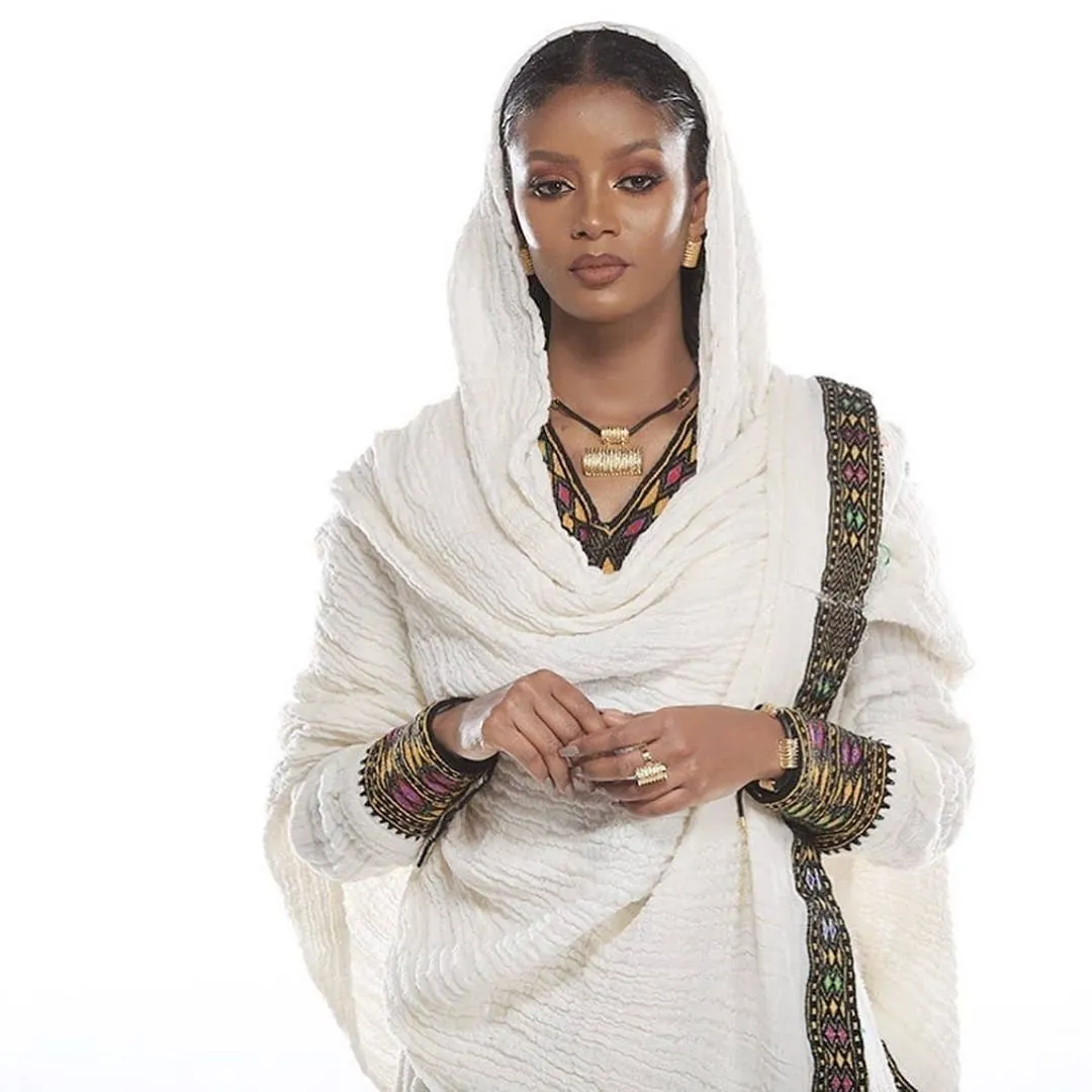 Modern Fetil Habesha Dress Handwoven Habesha Kemis Traditional Ethiopian  Dress Eritrean Dress