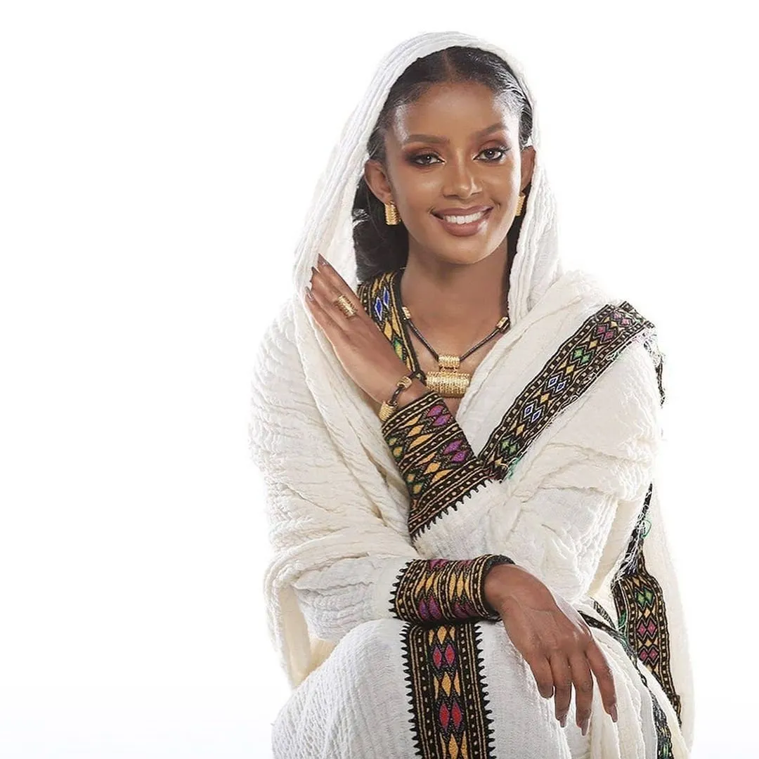 Modern Fetil Habesha Dress Handwoven Habesha Kemis Traditional Ethiopian  Dress Eritrean Dress