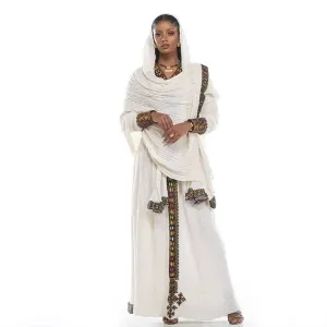 Modern Fetil Habesha Dress Handwoven Habesha Kemis Traditional Ethiopian  Dress Eritrean Dress