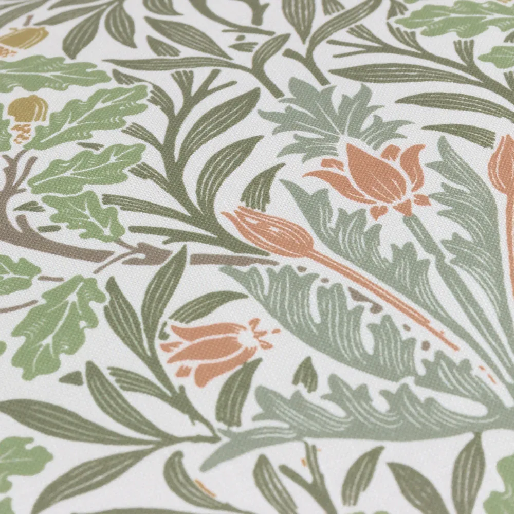 Multi Acorn Printed Outdoor Cushion Stone/Sage