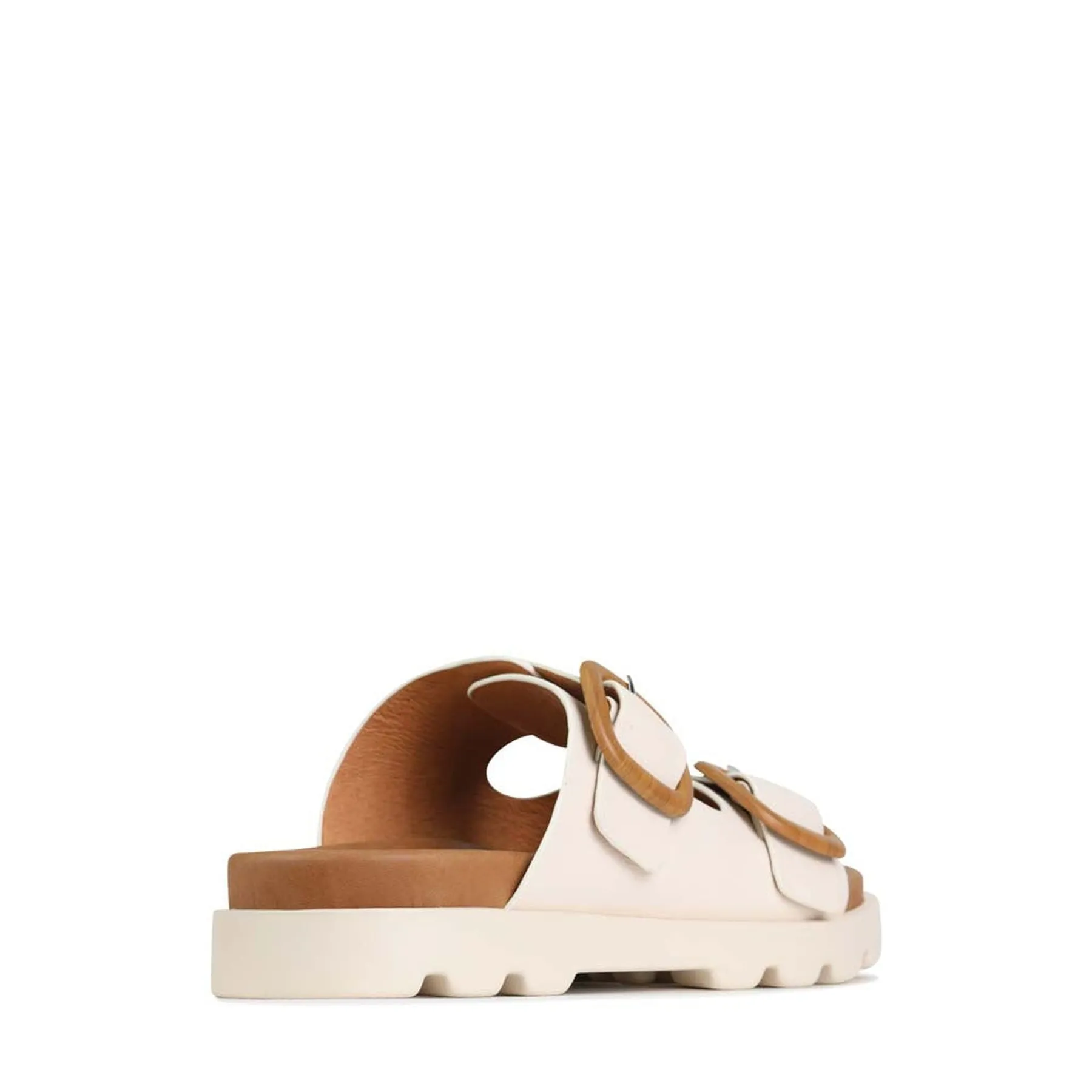 NILI LEATHER BUCKLE SANDALS