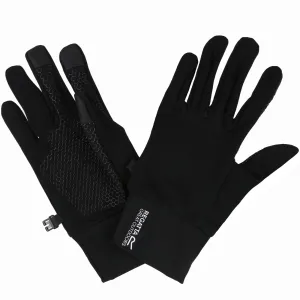 Regatta Unisex Touchtip Stretch II Water Repellent Breathable Gloves - Black