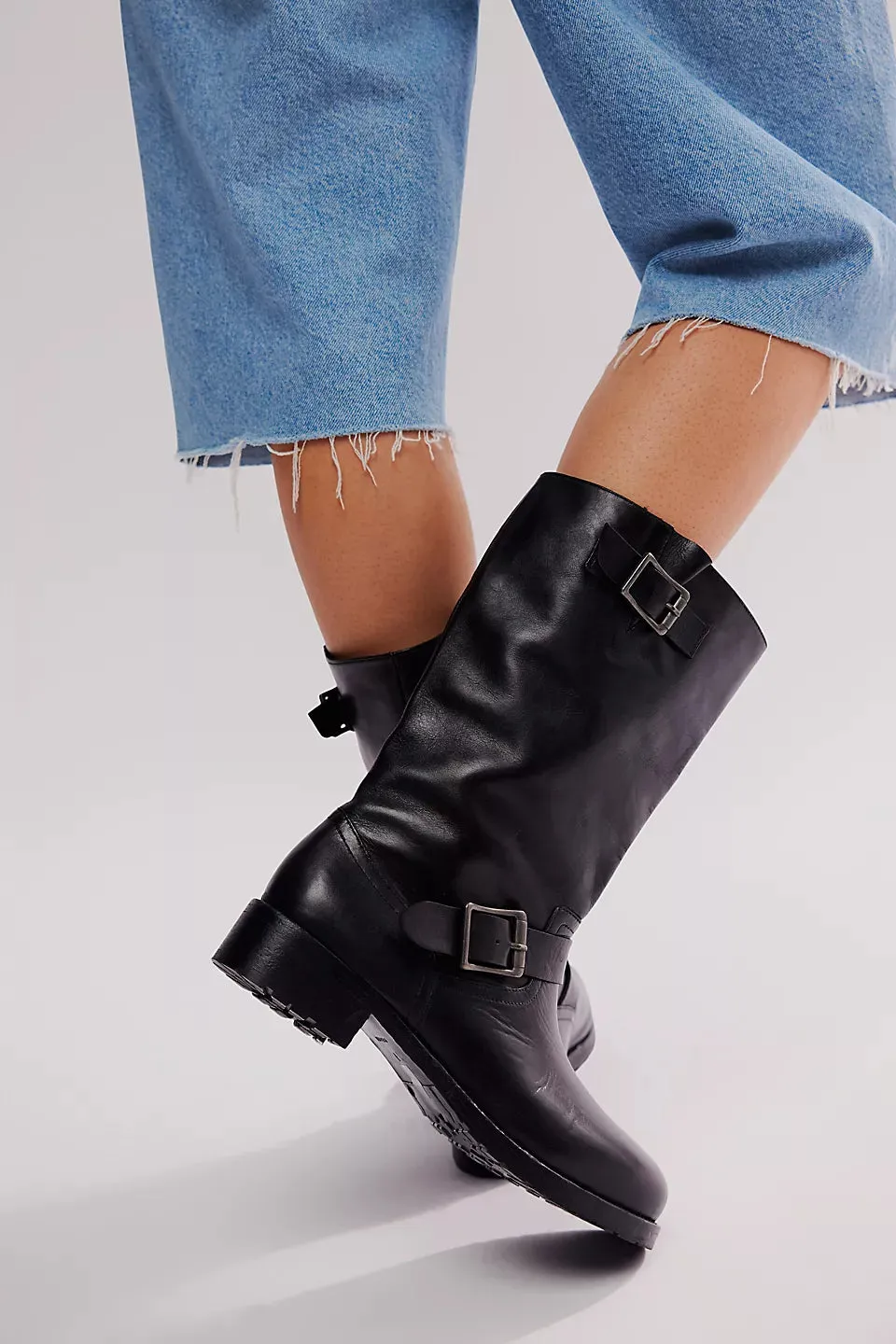 Ride or Die Engineer Boot - Black
