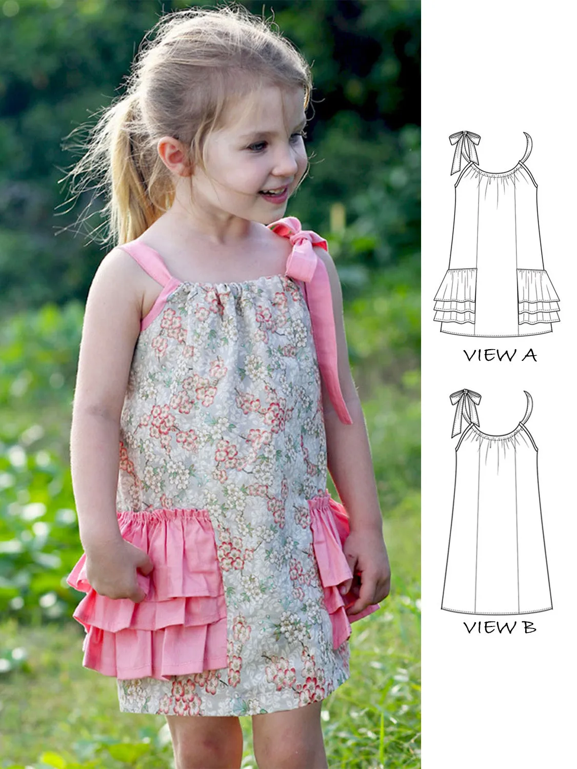 SUMMER - Girls Pillowcase Dress Patterns
