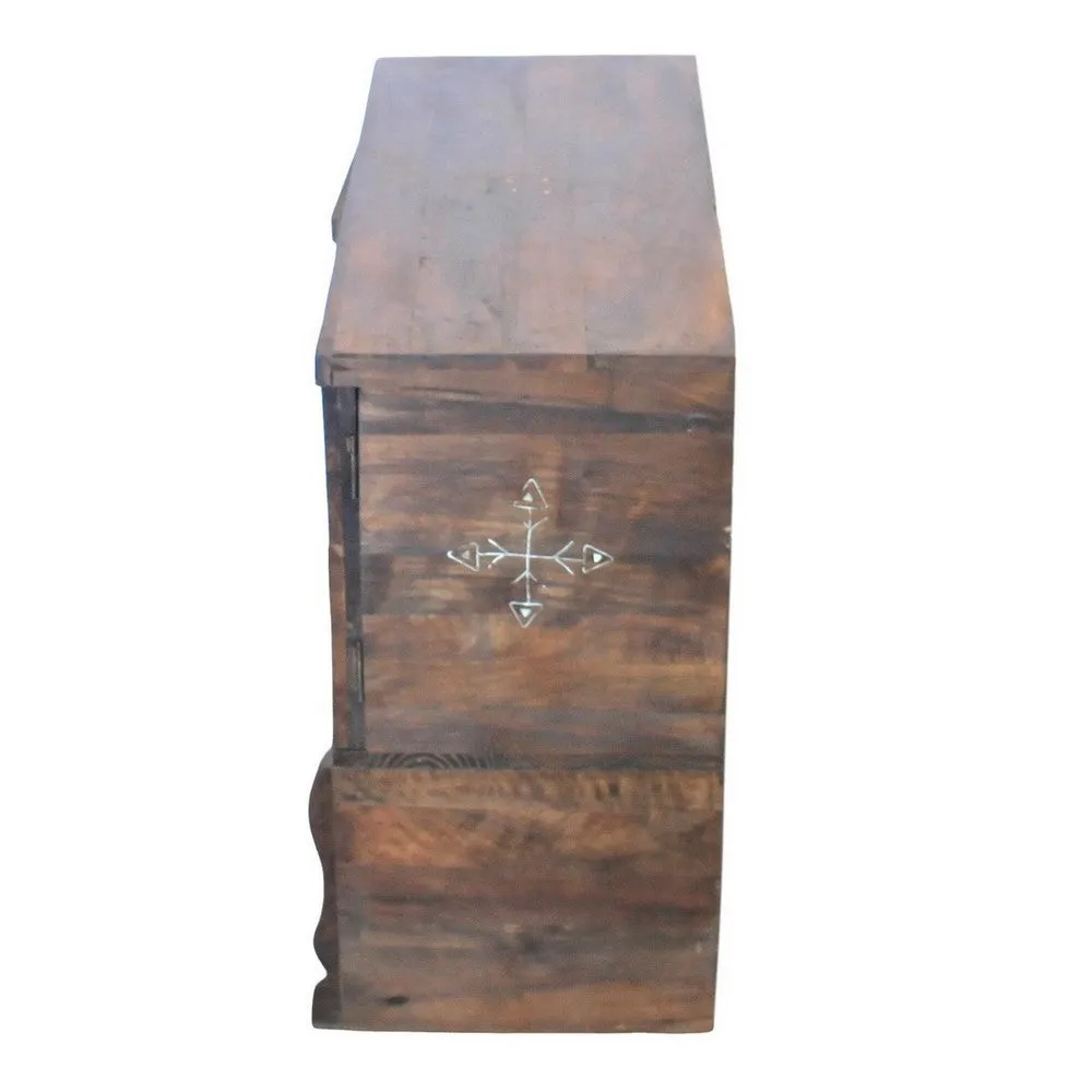 Syrian Bone Inlay 2-Door Chest