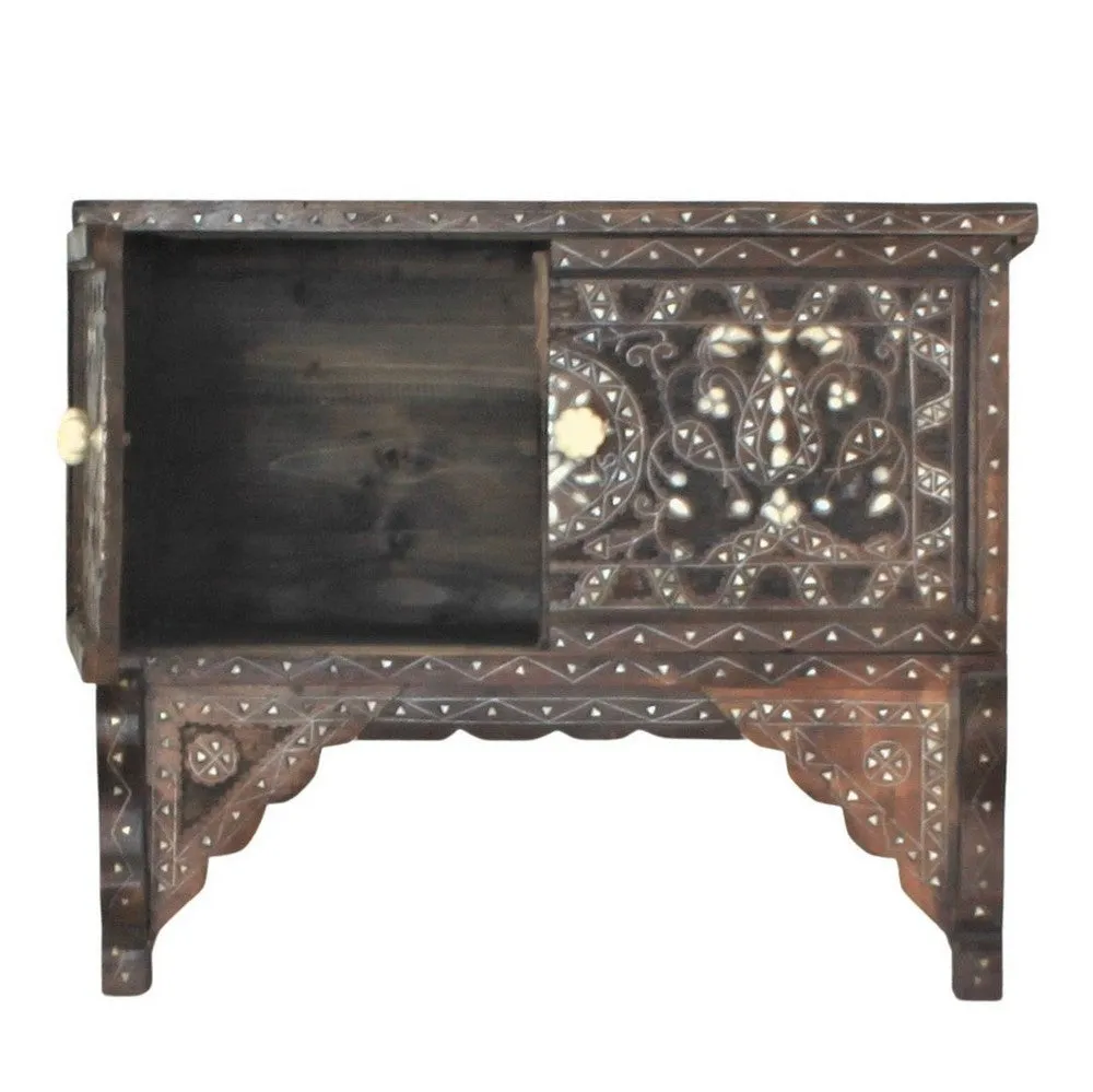 Syrian Bone Inlay 2-Door Chest