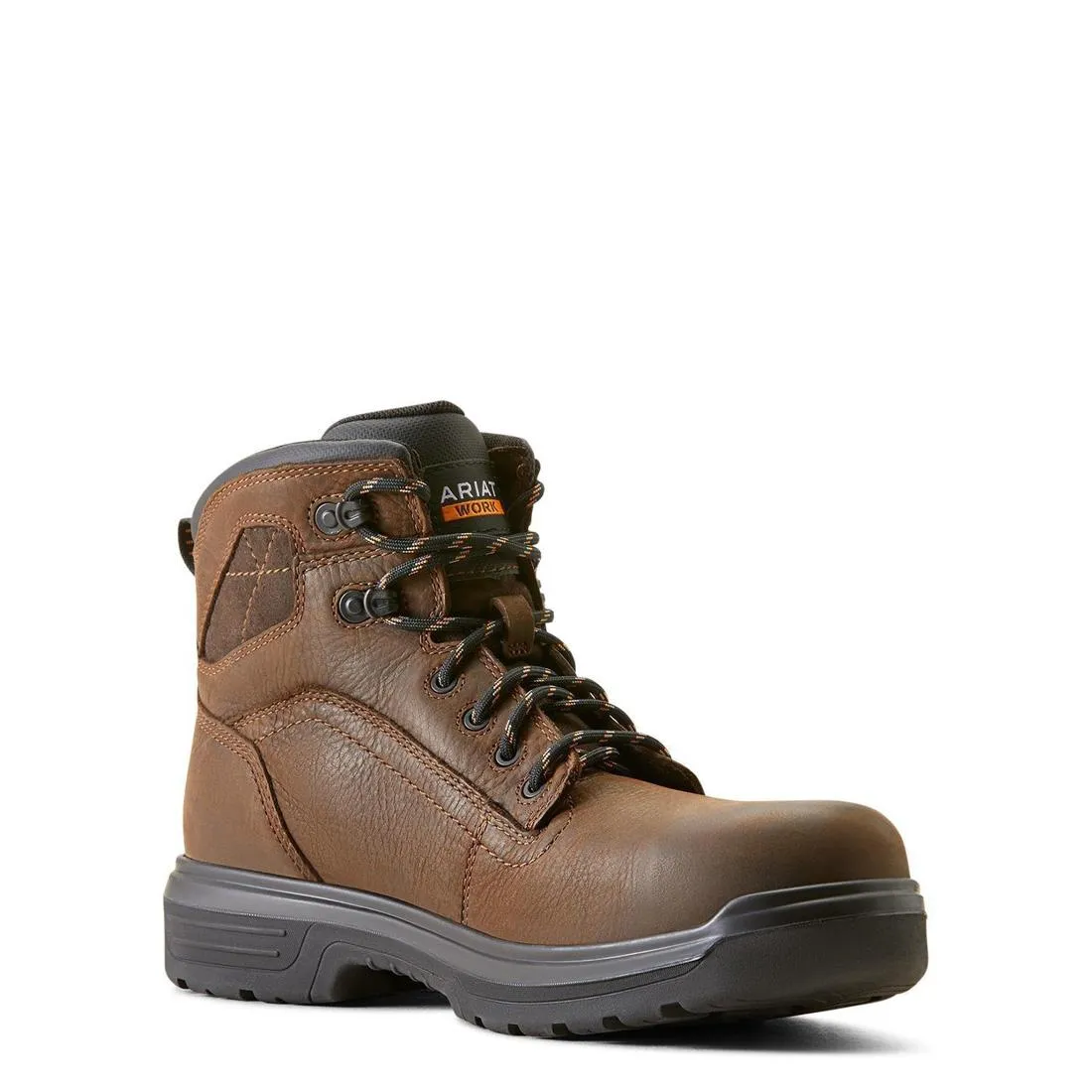 Turbo 6 inch Carbon-Toe Waterproof Work Boot Rich Brown