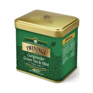 Twinings Gunpowder Green With Mint Loose Tea Tin 200GM (6X200g)