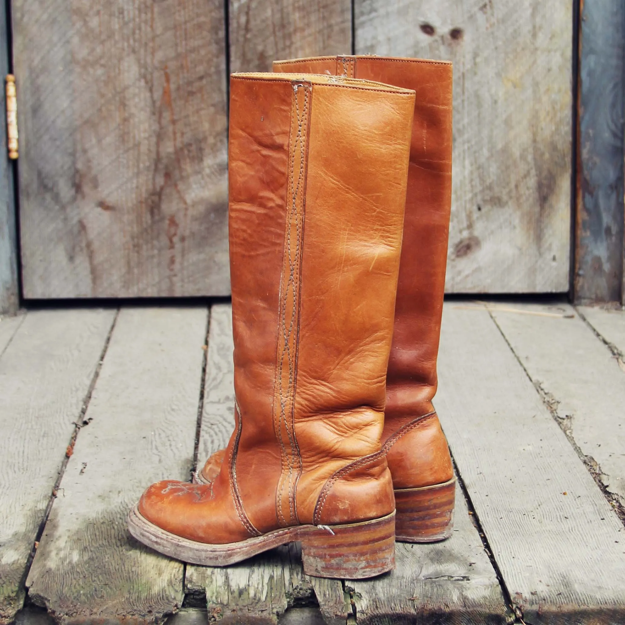 Vintage Honey Campus Boots