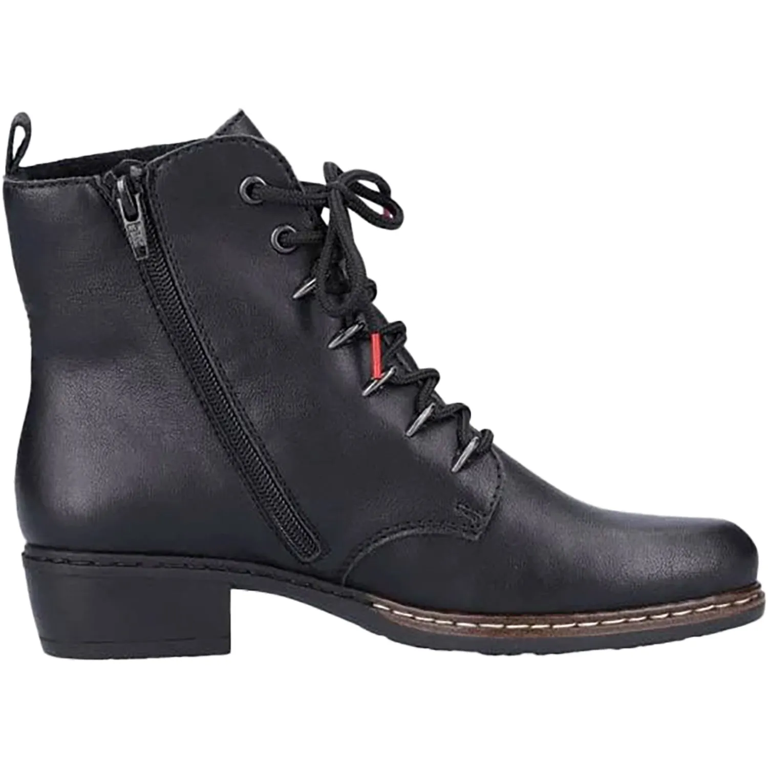 Women's Rieker Y0800-00 Fabiola 00 Black/Black Synthetic