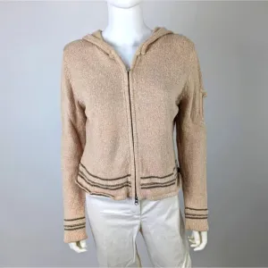 Woolrich Zip Up Hooded Sweater / Medium